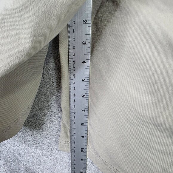 Mens George Beige Cargo Shorts Nylon Polyester Spandex Blend 10" Inseam Size 38 - Picture 9 of 11